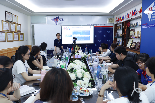 ASL LOGISTICS ĐẨY MẠNH ĐÀO TẠO “KỸ NĂNG CHĂM SÓC KHÁCH HÀNG DỊCH VỤ LOGISTICS” – KHẲNG ĐỊNH TƯ DUY LẤY KHÁCH HÀNG LÀM TRUNG TÂM